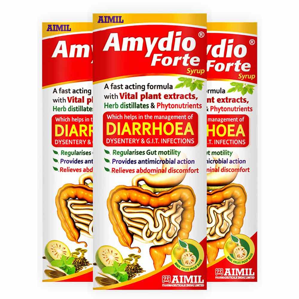1 - Aimil Amydio Forte Syrup (Pack of 3),  100 ml 