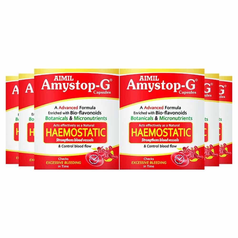 1 - Aimil Amystop-G (Pack of 6),  20 capsules 