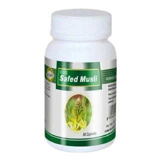 Kudos Ayurveda Safed Musli, 60 capsules