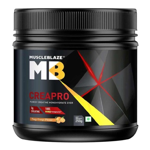 1 - MuscleBlaze CreaPRO Creatine with Creapure OP, Tangy Orange 0.55 lb