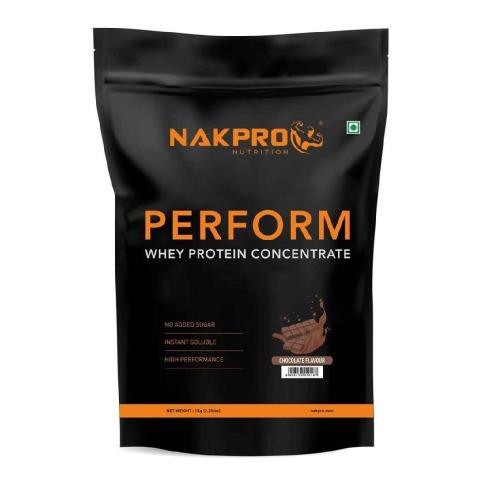 1 - Nakpro Perform Whey Protein Concentrate, 2.2 lb Chocolate