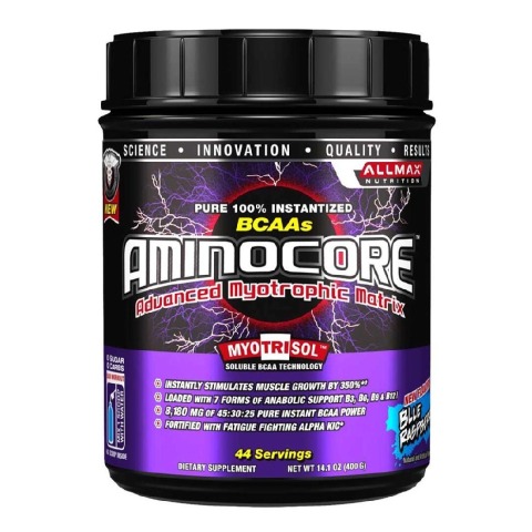 Allmax Aminocore, 1 lb Blue Raspberry Allmax Aminocore, 1 lb Blue Raspberry