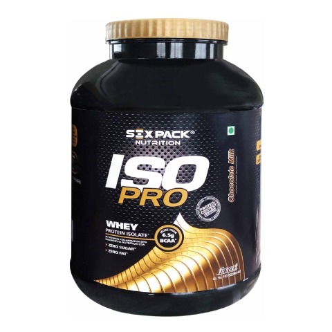 Six Pack Nutrition Iso Pro Whey Protein Isolate, 4.4 lb Chocolate Milk Six Pack Nutrition Iso Pro Whey Protein Isolate, 4.4 lb Chocolate Milk