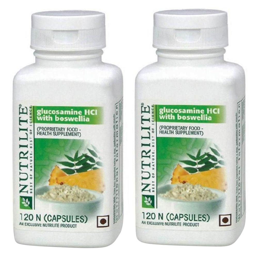 Amway Nutrilite Glucosamine Hcl With Boswellia - Pack of 2