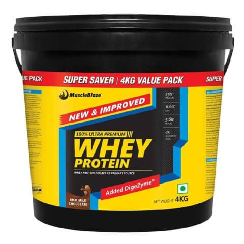 MuscleBlaze Whey Protein SPL, 8.8 lb Rich Milk Chocolate MuscleBlaze Whey Protein SPL, 8.8 lb Rich Milk Chocolate