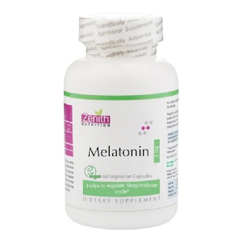 Zenith Nutrition Melatonin (3 mg), 120 capsules