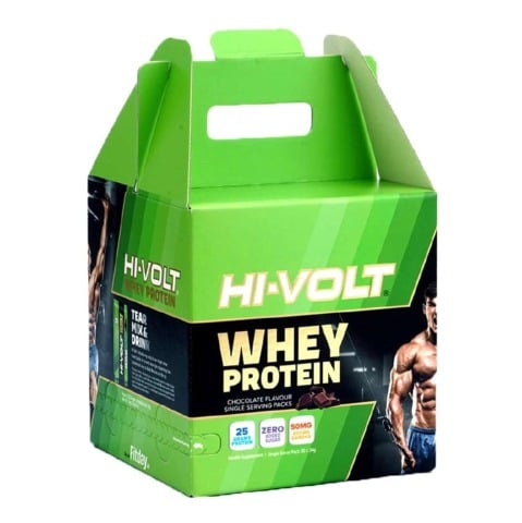 2 - Hi Volt Whey Protien,  2.25 lb  Chocolate 