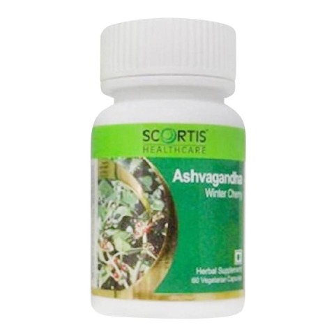 Scortis Ashvagandha, 60 veggie capsule(s) Scortis Ashvagandha, 60 veggie capsule(s)