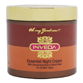 Inveda Essential Night Cream, 100 ml for All Skin Type