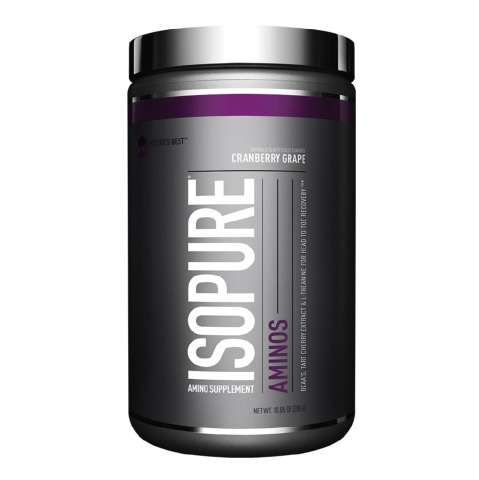 Isopure Amino,  0.63 lb  30 Servings  Cranberry Grape 