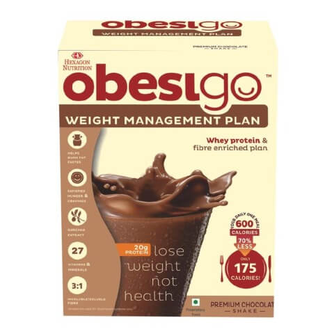 Hexagon Nutrition ObesiGo BLCD, 0.35 kg Chocolate Hexagon Nutrition ObesiGo BLCD, 0.35 kg Chocolate