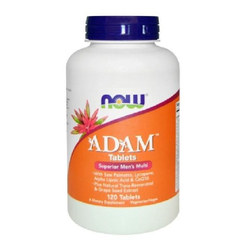 Now Adam,  120 tablet(s)  Unflavoured 