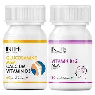 INLIFE Nerve Health Combo, Unflavoured 2 Piece(s)/Pack