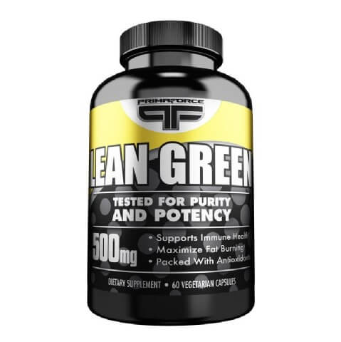 Primaforce Lean Green (500mg), 60 veggie capsule(s) Unflavoured