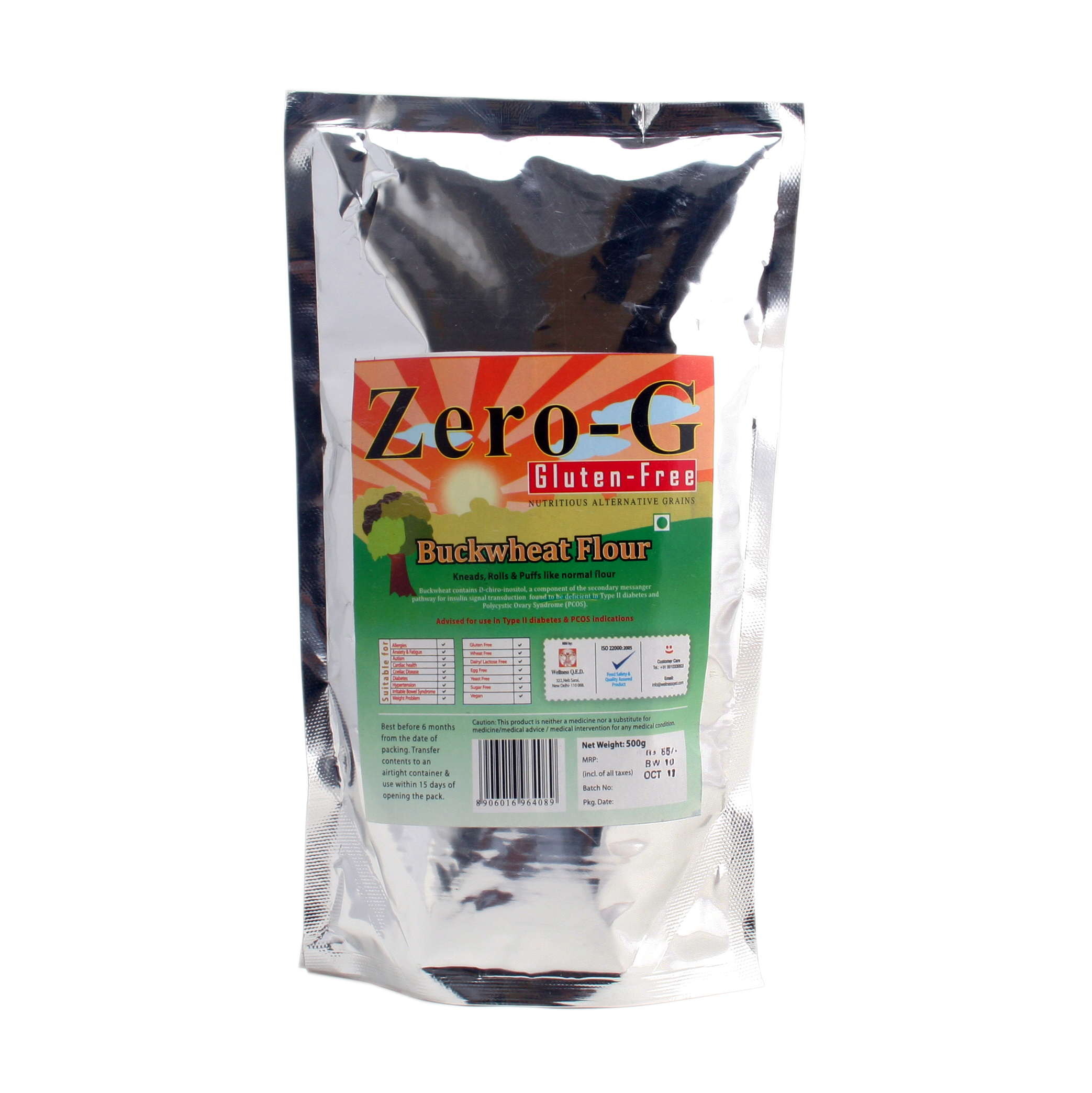 Zero-G Ragi Buckwheat Flour