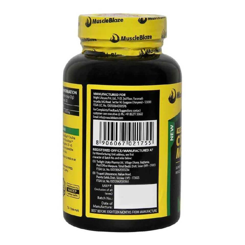 MuscleBlaze CreaPRO Creatine with Citrulline Malate