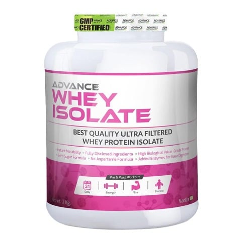 Advance Nutratech Advance Whey Isolate, 4.4 lb Vanilla