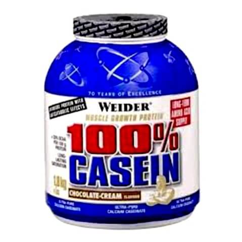 Weider 100% Casein,  4 lb  Chocolate Cream 