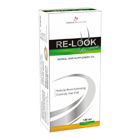 Intencis Derma Care Relook Advance Hair Oil,  120 ml  All Type Hair 