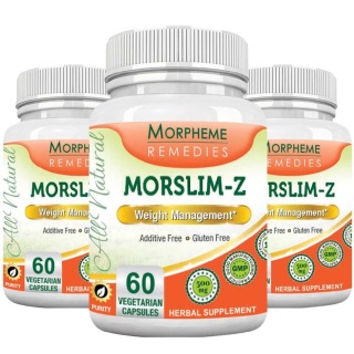 Morpheme Remedies Morslim-Z (500 mg), 60 veggie capsule(s) Unflavoured (Pack of 3)