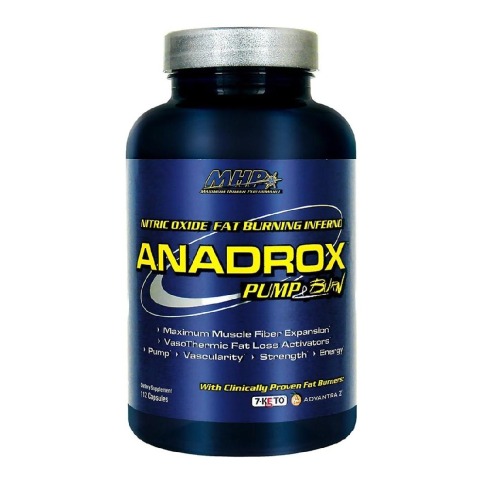 MHP Anadrox Pump & Burn, 112 capsules Unflavoured
