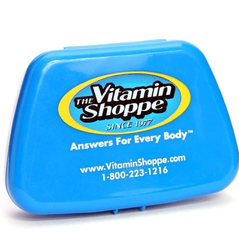 The Vitamin Shoppe Pocket Pack-Pill Case,  Blue  1 Piece(s)/Pack 