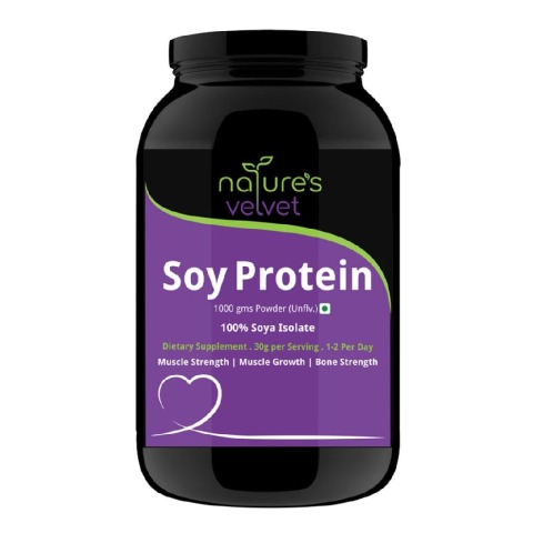 Natures Velvet 100 % Soy Protein Isolate, 2.2 lb Unflavoured Natures Velvet 100 % Soy Protein Isolate, 2.2 lb Unflavoured