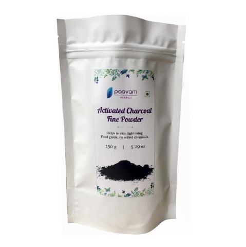By Nature Activated Charcoal Fine Powder,  150 g  All Skin Type 