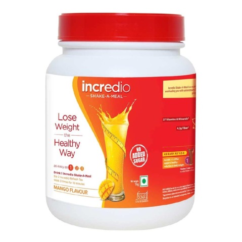 Incredio Weight Loss Shake, 1 kg Mango Incredio Weight Loss Shake, 1 kg Mango
