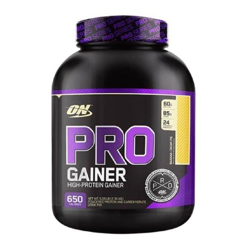 ON (Optimum Nutrition) Pro Gainer, 5.09 lb Banana Cream Pie