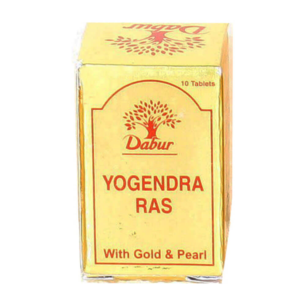 Dabur Yogendra Ras with Gold & Pearl,  10 tablet(s) 