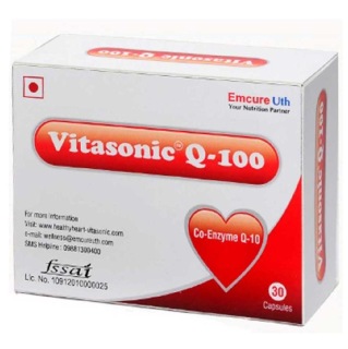 Emcure Uth Vitasonic Q 100, 30 capsules