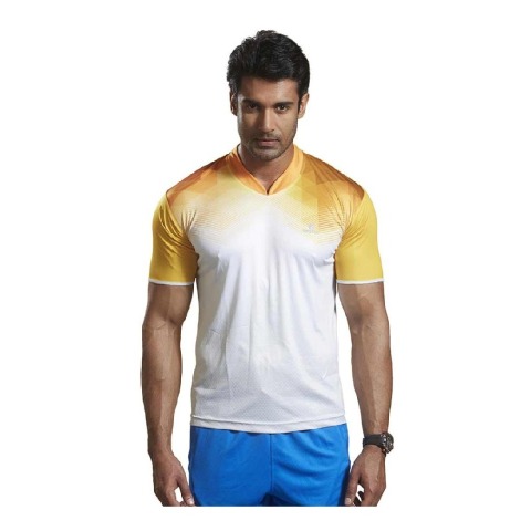 Omtex Active Wear T-Shirts - 1604,  Yellow  XXL 