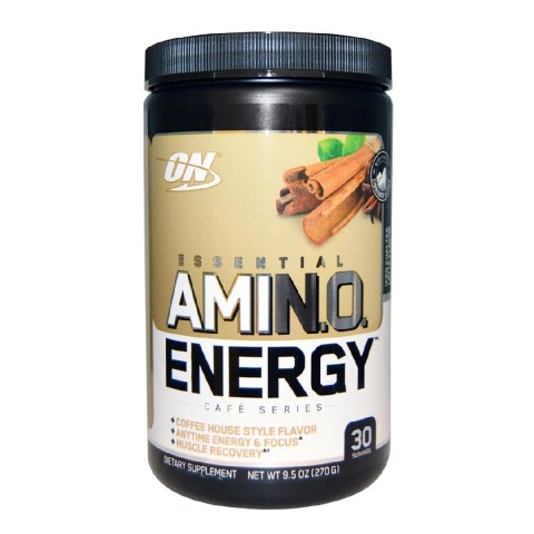 ON (Optimum Nutrition) Essential Amino Energy, 0.6 lb 30 Servings Iced Chai Tea Latte