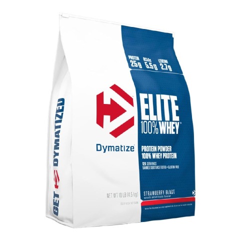 Dymatize Elite 100% Whey Protein, 10 lb Strawberry