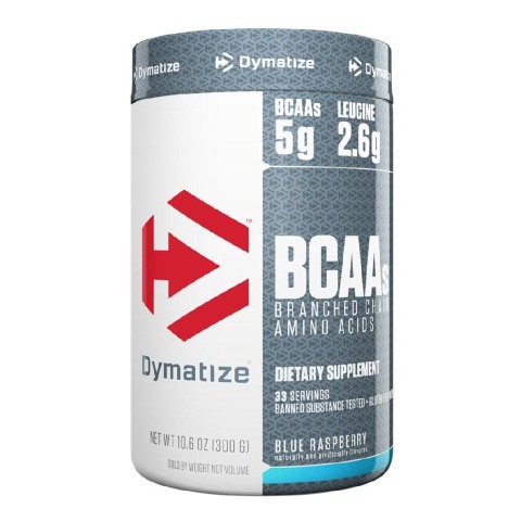 Dymatize BCAA Complex 5050, 0.66 lb 33 Servings Blue Raspberry