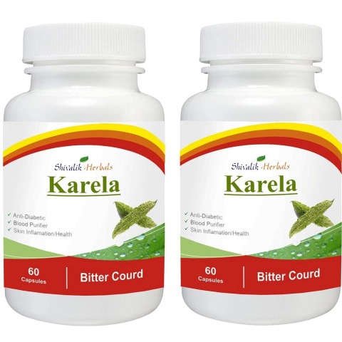 Shivalik Herbals Karela,  120 capsules 