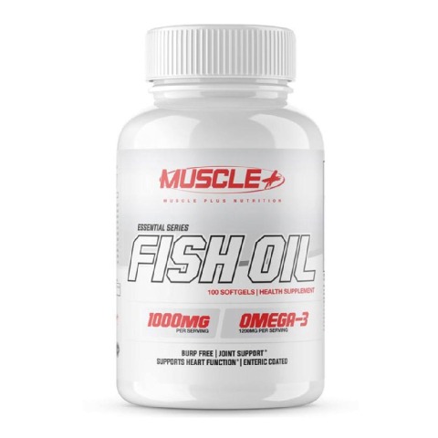 Muscle Plus Fish Oil,  100 softgels 