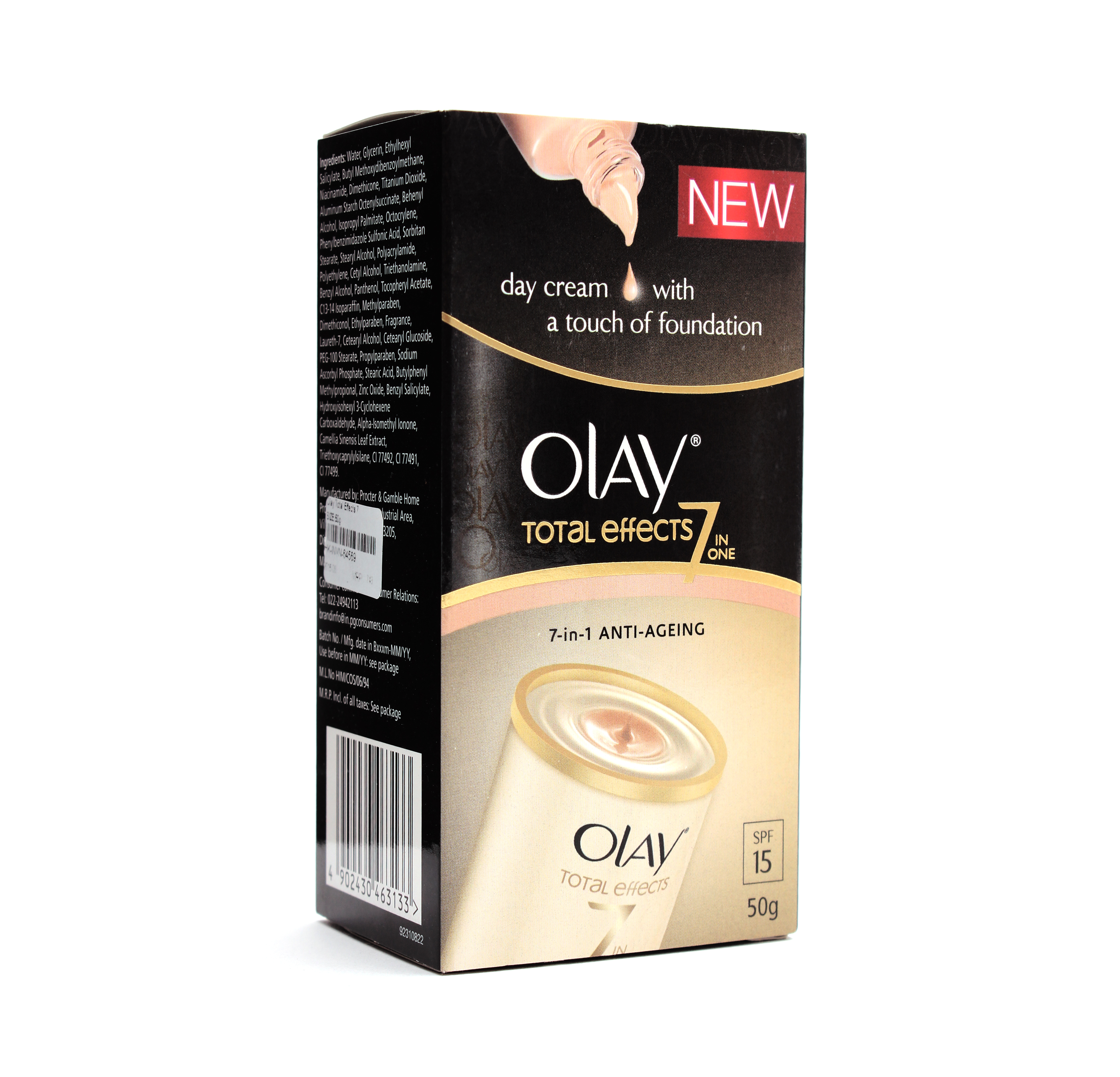 Olay Total Effects 7-in-1 Touch of Foundation Day Cream