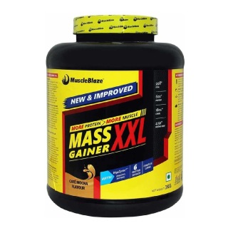 MuscleBlaze Mass Gainer XXL OP, 6.6 lb Cafe Mocha