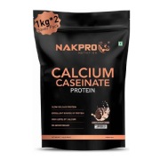 Nakpro Calcium Caseinate Protein- 2.2 lb Cookies & Cream (Pack of 2)