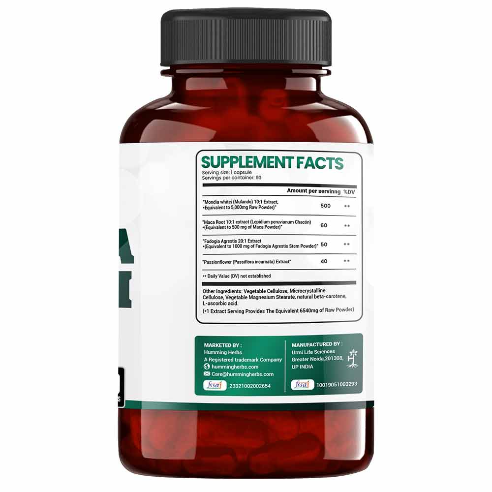 2 - Humming Herbs Mondia Whitei (Mulando) Complex,  90 capsules 