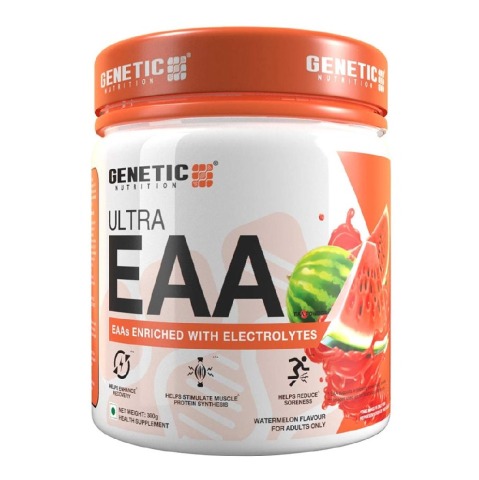 1 - Genetic Nutrition Ultra EAA,  0.66 lb  30 Servings  Watermelon 