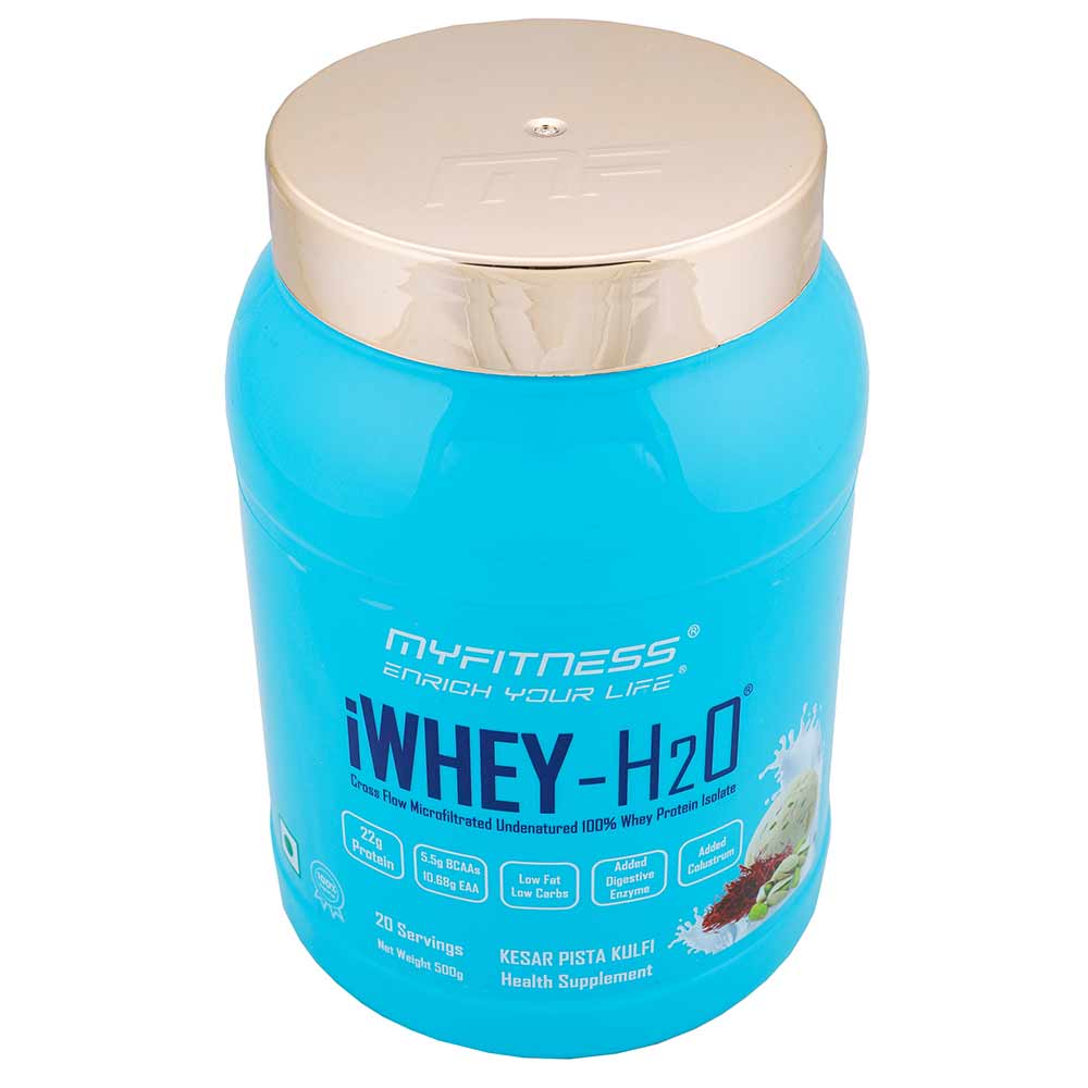2 - MYFITNESS By Paradise iWHEY- H2O,  1.1 lb  Kesar Pista Kulfi 
