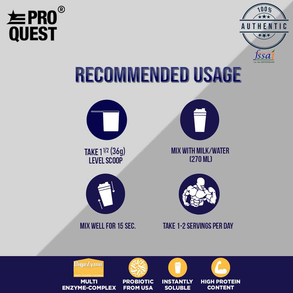 4 - Proquest Power Protein,  2.2 lb  Mawa Malai 