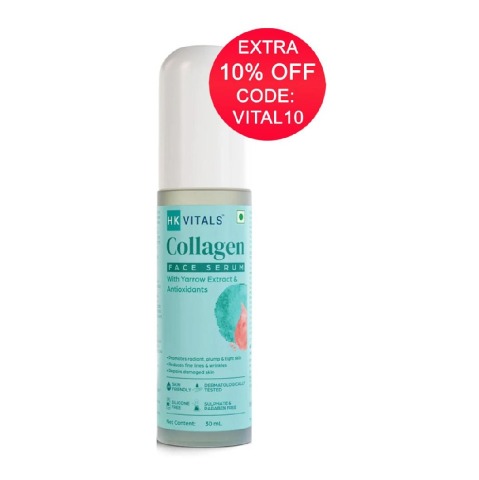 HealthKart HK Vitals Collagen Face Serum, 30 ml with Antioxidants