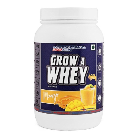 1 - International Protein Grow A Whey, 3.52 lb Mango