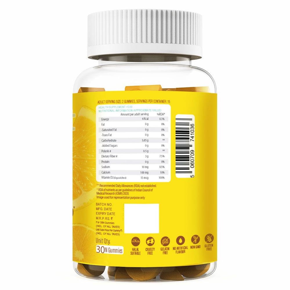 2 - Nutriburst Healthy Muscles & Bones,  30 gummies  Lemon 