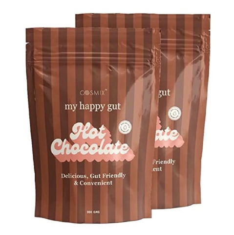 1 - Cosmix My Happy Gut,  Hot Chocolate (Pack of 2)  200 g 