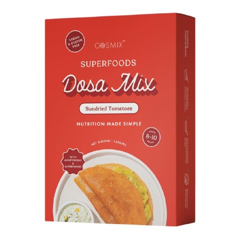 1 - Cosmix Superfoods Dosa Mix, Sundried Tomatoes 150 g